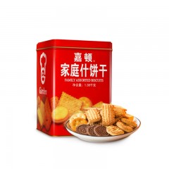 嘉顿 家庭什饼干1380g超值礼盒装 （单位：盒） 起订量100盒