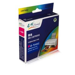 e代经典-T1433-墨盒-适用爱普生EPSON-WF-7511/7521/3011打印机-红色-单位：支