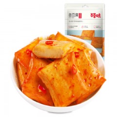 百草味 鱼豆腐185g香辣味*3袋 单位：袋