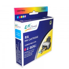 e代经典-826M-墨盒-适用佳能iX6580/IP4880/4980/MG8180/6180/5280/5180/MX888/898打印机-红色-单位：盒