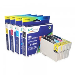 e代经典-T1091-适用-爱普生-ME30/300/70/360/510/520/1100/600F/650FN-墨盒4色套装-黑蓝红黄-单位：盒