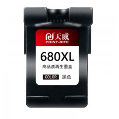 天威-680-墨盒可加墨适用惠普HP-3636-3638-5088-5078-3838-4678-2138-3776-2678-4538打印机-大容量-黑色-单位：盒