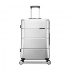新秀丽-TU2*25001- 拉杆箱万向轮行李箱旅行箱登机箱-银色-20英寸-单位：个