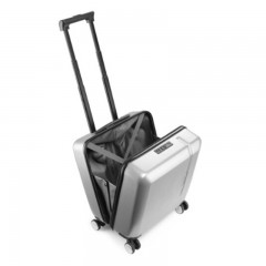 新秀丽-TQ9*25004-拉杆箱密码箱行李箱登机箱-18英寸-银灰色-单位：个