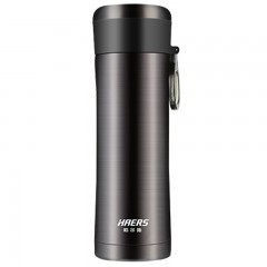 哈尔斯 保温杯双层真空304不锈钢直身杯男女士便携户外车载杯350mL  HW-350-32