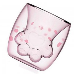 星巴克 2019樱花季6oz猫爪双层玻璃杯