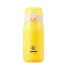 神偷奶爸 小黄人提手弹盖杯 MN-JTTB35