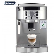 德龙（Delonghi）咖啡机 全自动咖啡机 欧洲原装进口 家用 自带打奶泡系统 ECAM22.110.SB 单位：台