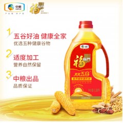 福临门 食用油 天天五谷食用植物调和油1.8L（单位：桶）