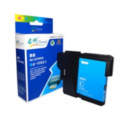 e代经典-T990C墨盒蓝色-适用-兄弟DCP-145C/165C/385C/MFC-250C/290C/490CW/5490CN/790CW打印机-单位：盒