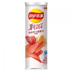 乐事-薯片工坊西班牙火腿薯片咸鲜味-104克-单位：罐-起订量10罐