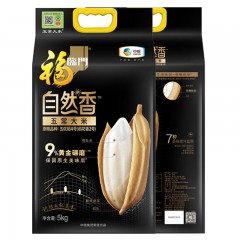 福临门 自然香五常大米 稻花香2号 东北大米5kg（单位：袋）