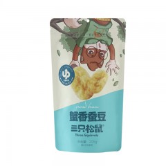 三只松鼠 大头装蟹香蚕豆205g*3袋 单位：袋