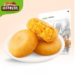 三只松鼠 黄金肉松饼456g*3袋 单位：袋