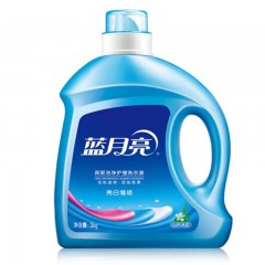 蓝月亮-亮白增艳洗衣液(自然清香味) 3kg-单位：瓶-4瓶起订