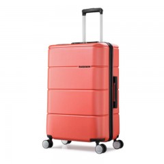 新秀丽-TU2*71001-拉杆箱万向轮行李箱旅行箱登机箱-珊瑚红-20英寸-单位：个