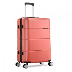 新秀丽-TU2*71001-拉杆箱万向轮行李箱旅行箱登机箱-珊瑚红-20英寸-单位：个