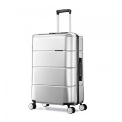 新秀丽-TU2*25001- 拉杆箱万向轮行李箱旅行箱登机箱-银色-20英寸-单位：个