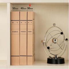 得力（deli）-5620-牛皮纸文件盒加厚财会档案盒资料盒考试收纳-60mm-混浆-250g-10只装-单位：只-起订量2个