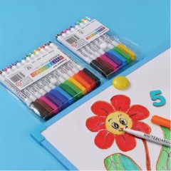 齐心(Comix)-彩色白板笔可擦-儿童绘画涂鸦-办公教学会议记号笔-8色装-单位：支-起订量3盒