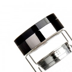 富光 双层水晶玻璃杯男便携车载水杯办公带盖茶杯耐热加厚杯子  FB1014-280