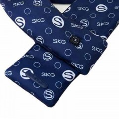 SKG 发热围巾 护颈颈椎热敷加热围脖 智能防寒加热护颈围巾 藏蓝色 N3