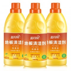 蓝月亮 地板清洁剂600g*3瓶套装 实木地板除菌洁净 地板净 单位：套