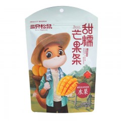 三只松鼠芒果干100g芒果条青芒片水果网红办公室零食送女友礼物 芒果干100g*3袋 单位：组