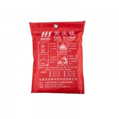 虎鲸安（HJ）HJ03 灭火毯防火毯消防逃生防火布消防毯纤维 430克 1.2*1.8米  单位：包