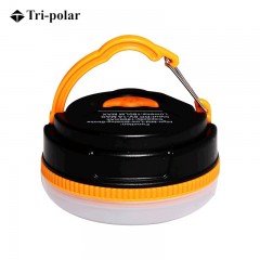 三极（Tri-polar）户外光眼迷你防帐篷灯暖光露营灯营地灯磁铁烧烤灯野营灯帐篷灯TP2215 黄色 单位：个