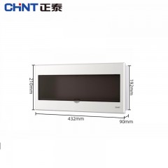 正泰（CHNT）配电箱 NEX5C系列强电箱 家用空气开关断路器导轨箱暗装配线箱光纤信息箱 20回路(暗装) 单位：个 5个起订