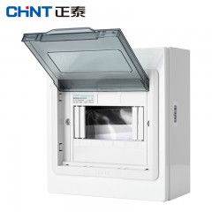 正泰（CHNT）NX30-6 配电箱家用强电箱空开箱装断路器强电布线箱 明装式电表箱（箱体）单位：个 5个起订