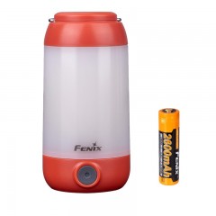 FENIX露营灯应急营地灯家用照明小夜灯停电备用野外充电露营灯长续航灯帐篷灯CL26R 400流明 活力红（三色可选，下单备注） 单位：个