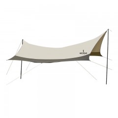 何大屋（Hodtown） 六角天幕户外遮阳防晒沙滩帐篷防雨遮阳棚露营凉棚天幕帐篷 海阔天空天幕 HDW1520