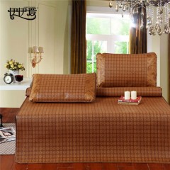 伊伊爱 传奇系列藤席宿舍凉席两件套--LX-17XK-TX01（单位：件） 传奇 90*190cm