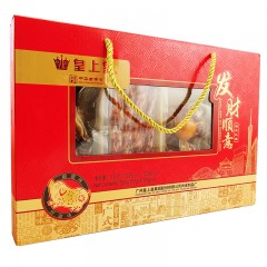 皇上皇 发财顺意腊味礼盒500g腊鸡腿广式香肠腊肠蛋盏送礼特产年货礼盒 单位：盒