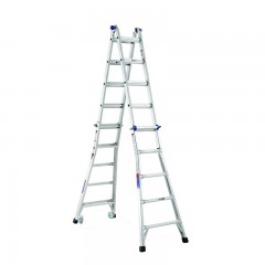 稳耐26步铝合金多功能梯带脚轮  型号MTC-26CN 承重136kg 单位：台