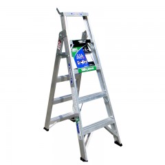稳耐5-9步铝合金两用人字梯  型号DP365CN 承重120kg 单位：台