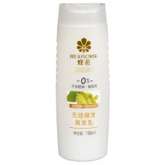 蜂花（BEE&FLOWER）无硅健发润发乳100ml 护发素（赠品） 单位：瓶 5瓶起订