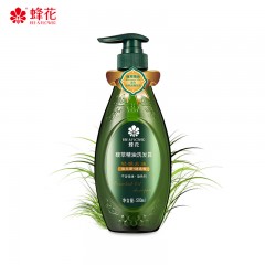 蜂花 馥萃精油洗发水温和轻感去油洗发露无硅油去油保湿柔顺500ml 单位：瓶 3瓶起订
