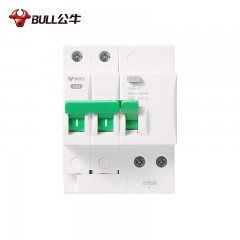 公牛(BULL) 空气开关 2P漏电保护断路器 双进双出20A带漏保家用电源空开LBE3-63E/20A-2P 单位：个