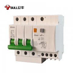 公牛 空气开关LBE5-63A系列3P漏电保护断路器 三相三线 C型电子式50A LBE5-63a/50A-3P/C 单位：个