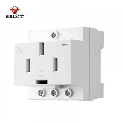 公牛(BULL)模数化导轨插座 4孔插座 25A440V 卡扣式设计导轨式安装 多场景适用 LAC30-425  单位：个