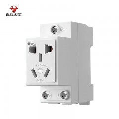 公牛(BULL)模数化导轨插座 5孔插座 16A250V 卡扣式设计导轨式安装 多场景适用 LAC30-516 单位：个