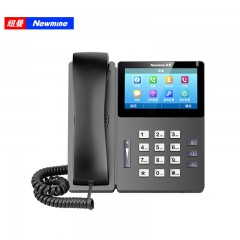 纽曼(Newmine)HL2008TSD-778(R) 智能IP电话机 IP自动录音电话 千兆双网口 4.3英寸彩色触摸屏 POE供电  单位：台