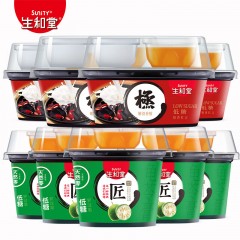 生和堂 龟苓膏黑凉粉整箱多口味下午茶宵夜即食甜品 【9碗装】罗汉果*5+红豆奶香*4 单位：箱