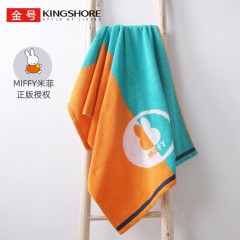 金号 米菲联名款 A类纯棉加厚大浴巾男女款成人儿童浴巾 140*72cm 400g 单位：条