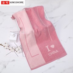 金号纯棉毛巾 A类母婴级全棉国朝版洗脸巾 新疆长绒棉快速吸水洁面巾 1条-紫色74*35cm 87g 单位：条