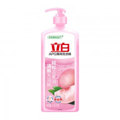 立白APG薄荷洗洁精大瓶1.45kg食品可用浓缩去油洗涤灵洗涤剂洗洁剂 单位：瓶