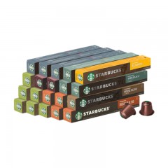 星巴克（Starbucks）Nespresso浓遇胶囊咖啡组合装 20条装瑞士进口 20条/组 单位：组